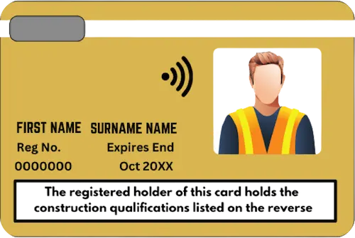 CSCS Gold Supervisor Card