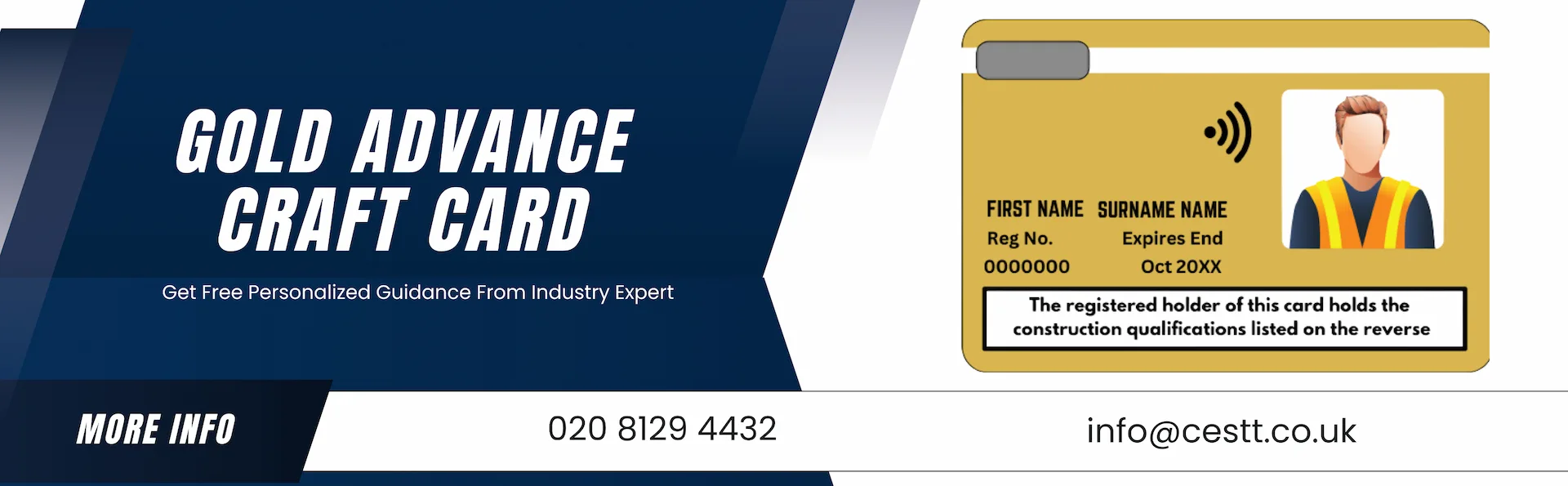 CSCS Gold Advanced Craft Card